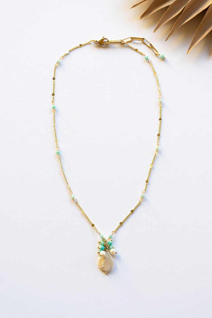 Ocean Bloom Pendant Necklace | Shop Bali Queen