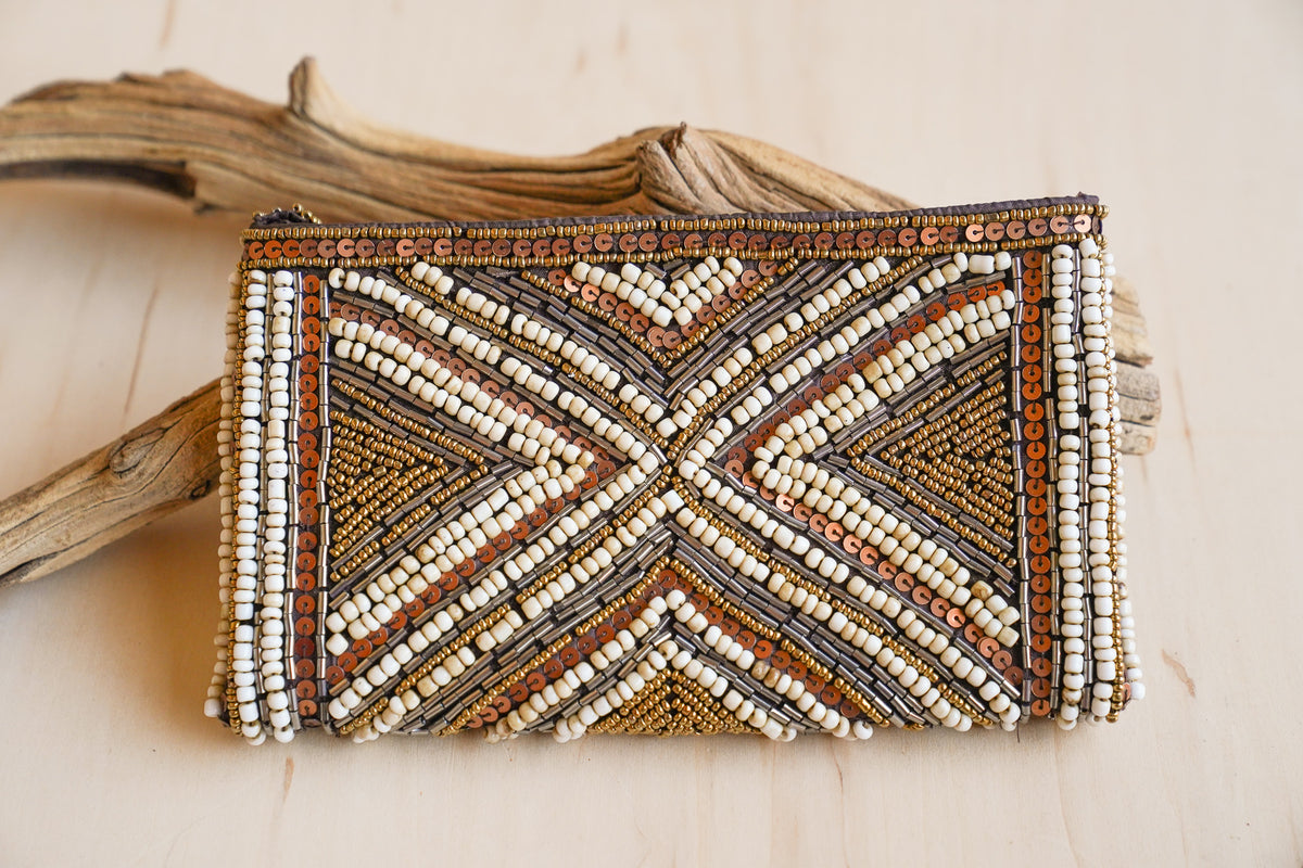 Empress Beaded Clutch