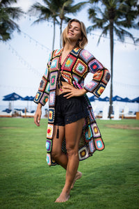 Flower Power Kimono | Shop Bali Queen