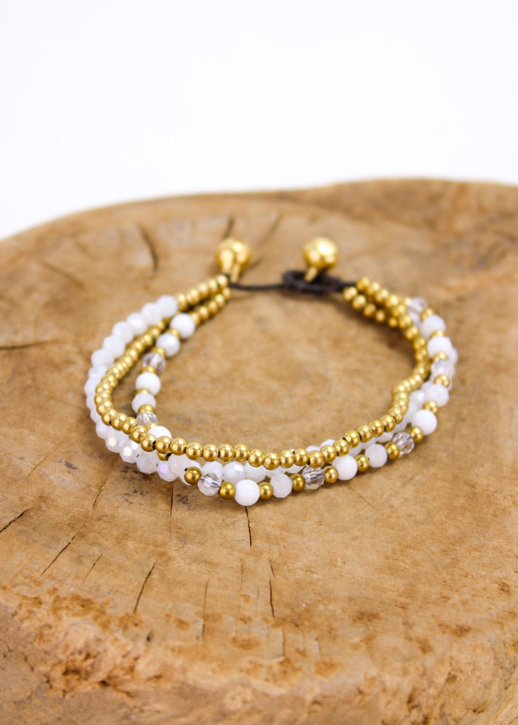 Triple Strand Simplicity Bracelet