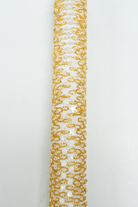 Golden Pearl Lace Bracelet Tube