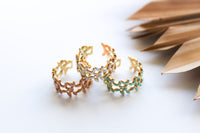 Lady Fern Adjustable Ring