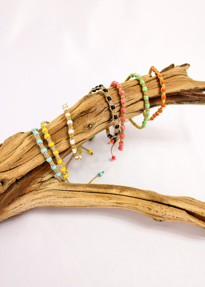 Fun in the Sun Matte Pull Bracelet | Shop Bali Queen