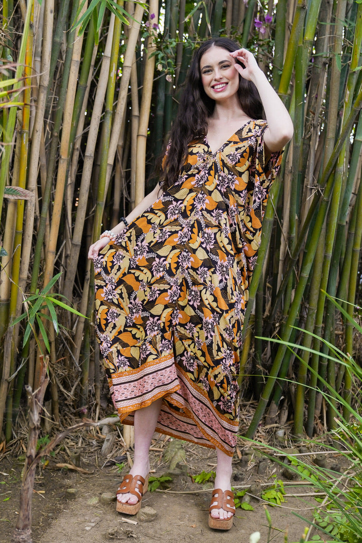 Flora Long Caftan