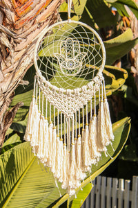 Hamsa & Evil Eye Stone Dreamcatcher | Shop Bali Queen
