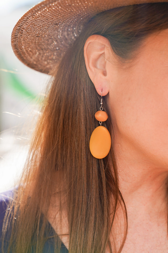 Marble Resin Earrings