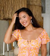 Caribbean Coral Earring | Shop Bali Queen
