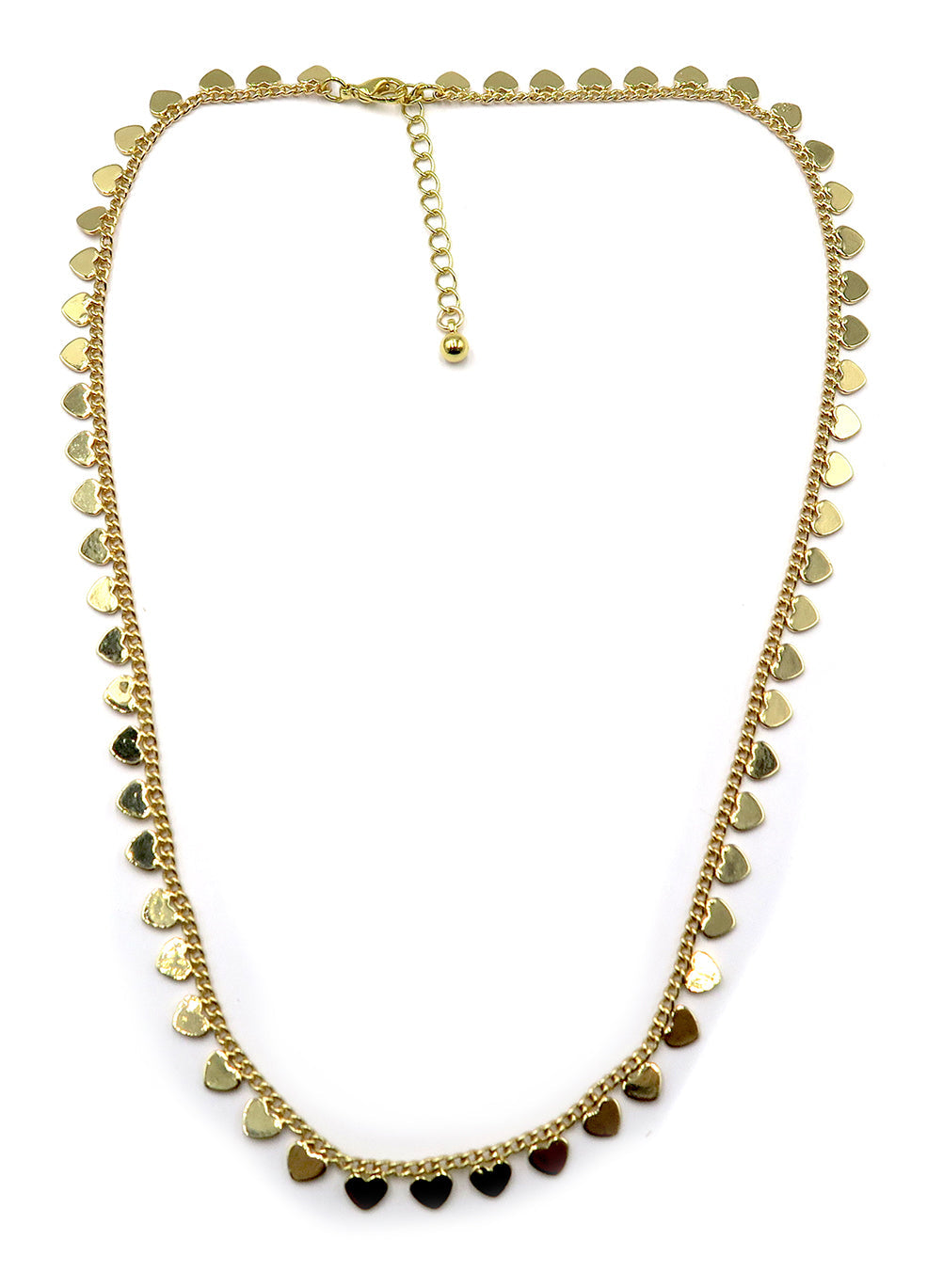 Golden Heart Fringe Necklace | Shop Bali Queen