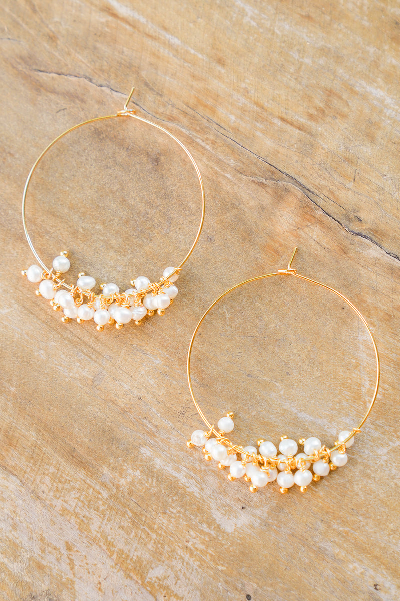 Horizon Hoop Earrings | Shop Bali Queen