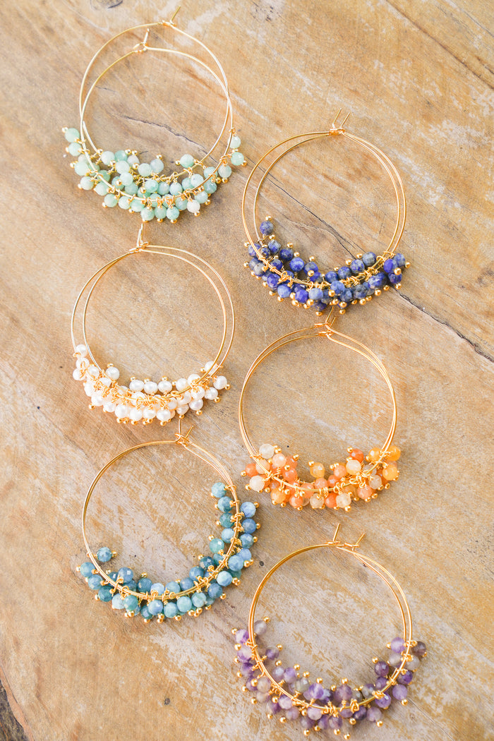 Horizon Hoop Earrings | Shop Bali Queen