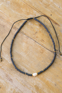 Fimo Single Pearl Adjustable Choker | Shop Bali Queen