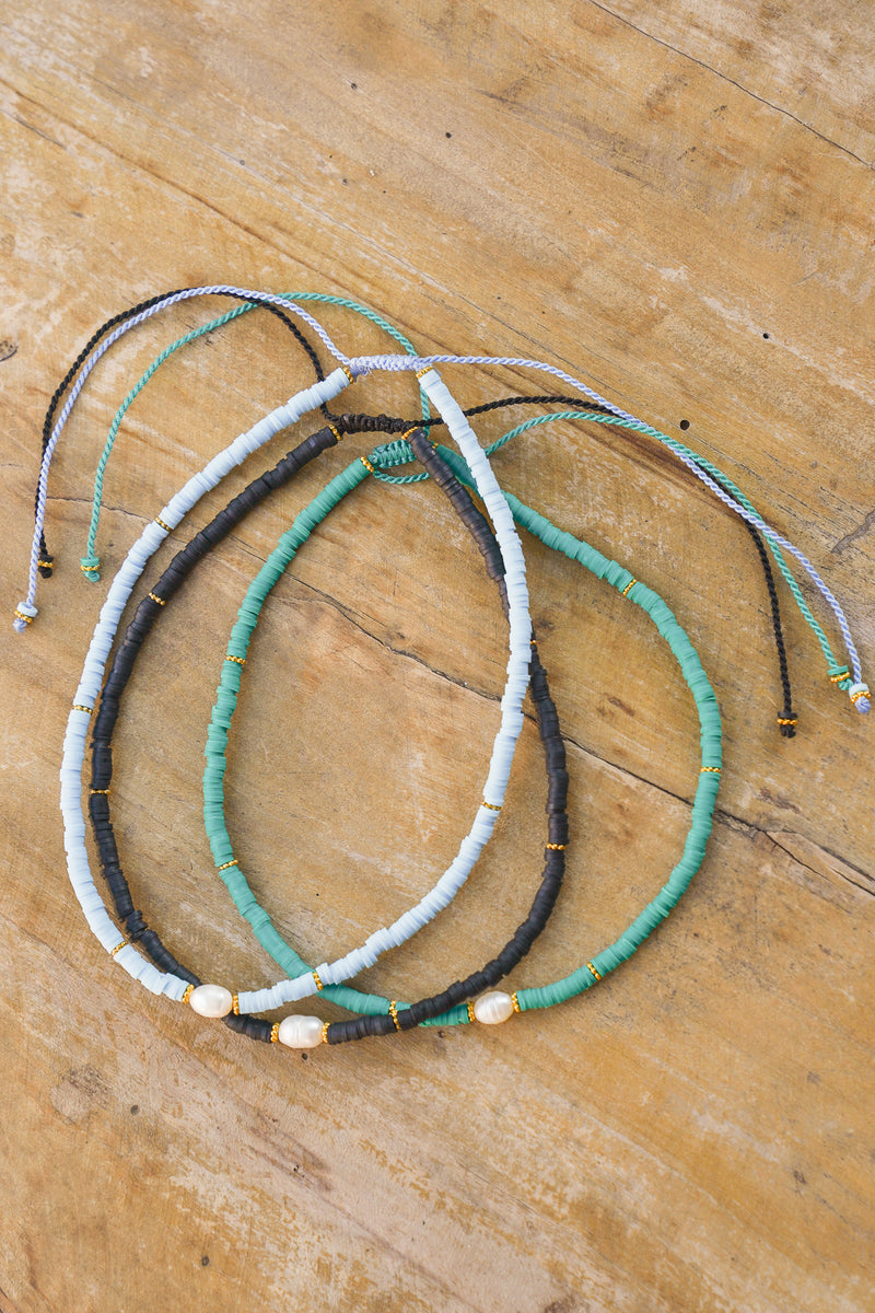 Fimo Single Pearl Adjustable Choker | Shop Bali Queen