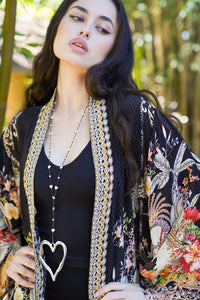 Bombay Jeweled Kimono