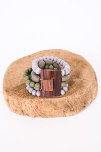 Resin Big Buck Bracelet | Shop Bali Queen