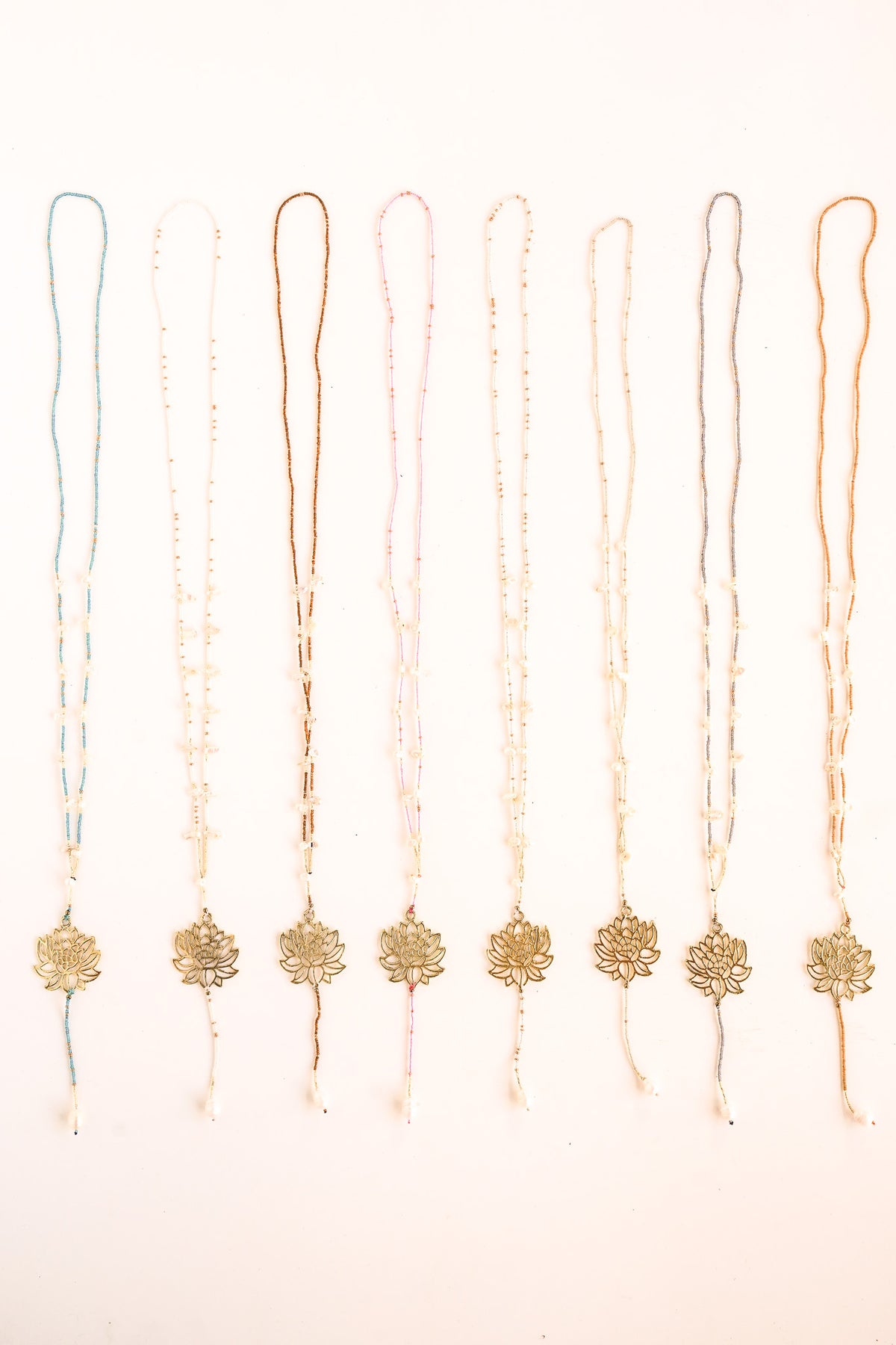 Lotus Pearl Necklace | Shop Bali Queen