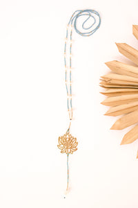 Lotus Pearl Necklace | Shop Bali Queen