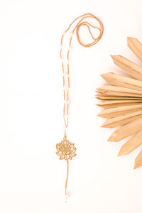 Lotus Pearl Necklace | Shop Bali Queen