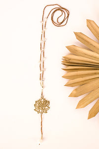 Lotus Pearl Necklace | Shop Bali Queen