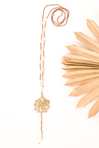 Lotus Pearl Necklace | Shop Bali Queen