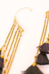 Tiered Tassel Ear Cuff | Shop Bali Queen