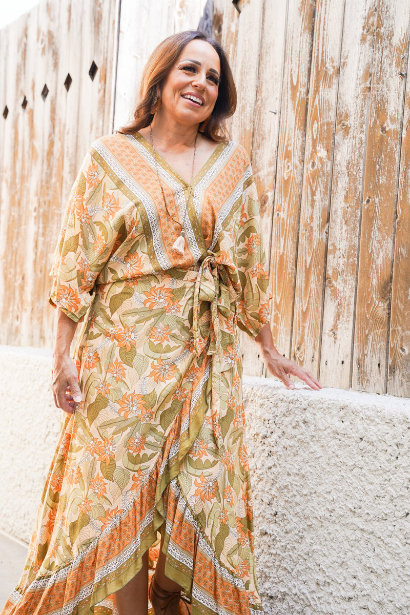Flora Wrap Skirt | Shop Bali Queen
