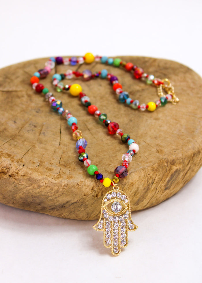 Unity Hamsa Necklace