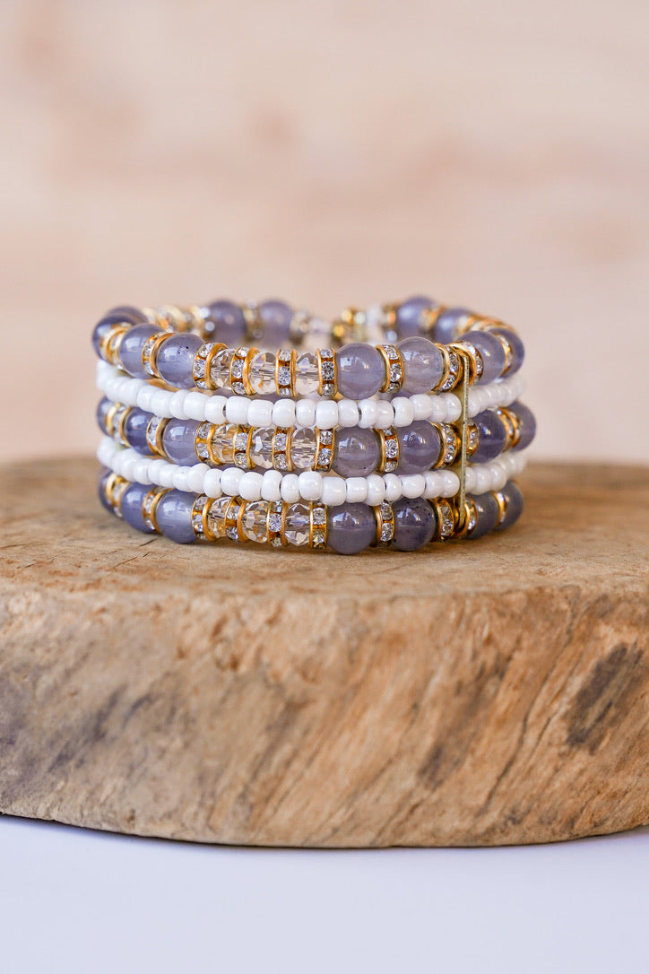 Taj Spiral Bracelet
