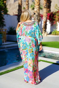 Bombay Jeweled Long Caftan | Shop Bali Queen