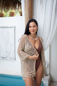 Crochet Magnolia Kimono | Shop Bali Queen