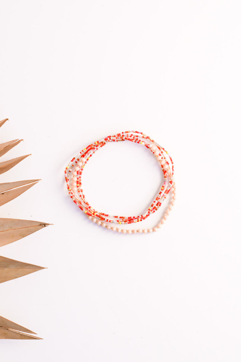 Delicate Crystal Stretch Wrap Bracelet/Necklace | Shop Bali Queen