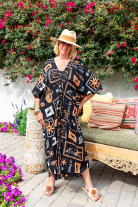 Stella Open Shoulder Caftan | Shop Bali Queen