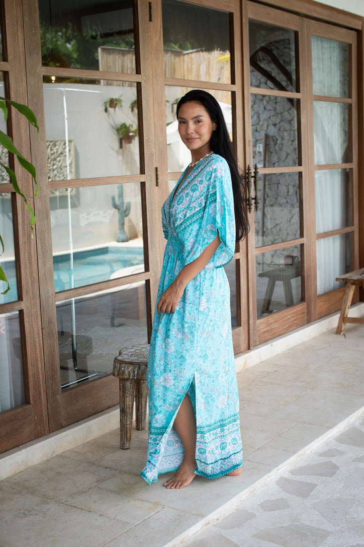 Beach Bloom Butterfly Dress