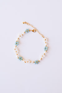 La Perla Crystal Flower Bracelet | Shop Bali Queen
