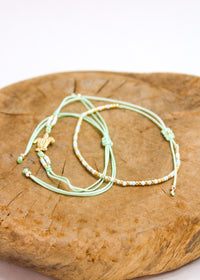 Turtle Crystal 2 Pack Bracelets | Shop Bali Queen