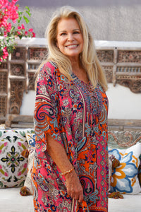Bombay Jeweled Long Caftan | Shop Bali Queen