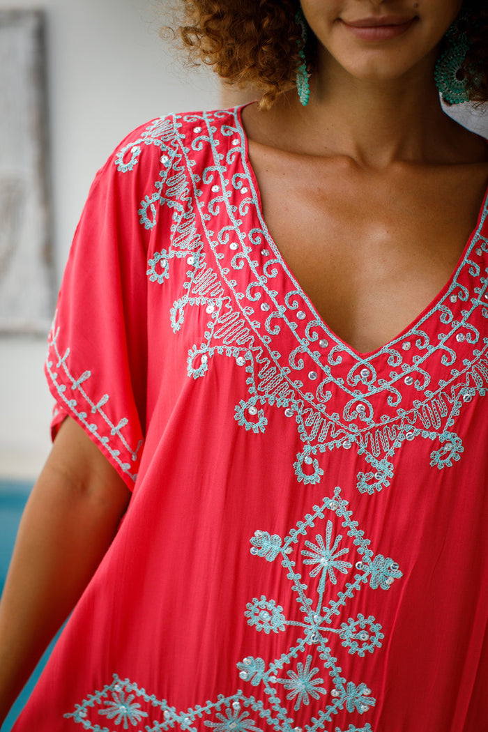Roseta V Neck Maxi | Shop Bali Queen