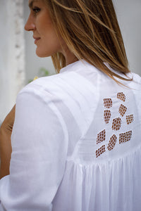 Eyelet Shirt Dress | Shop Bali Queen
