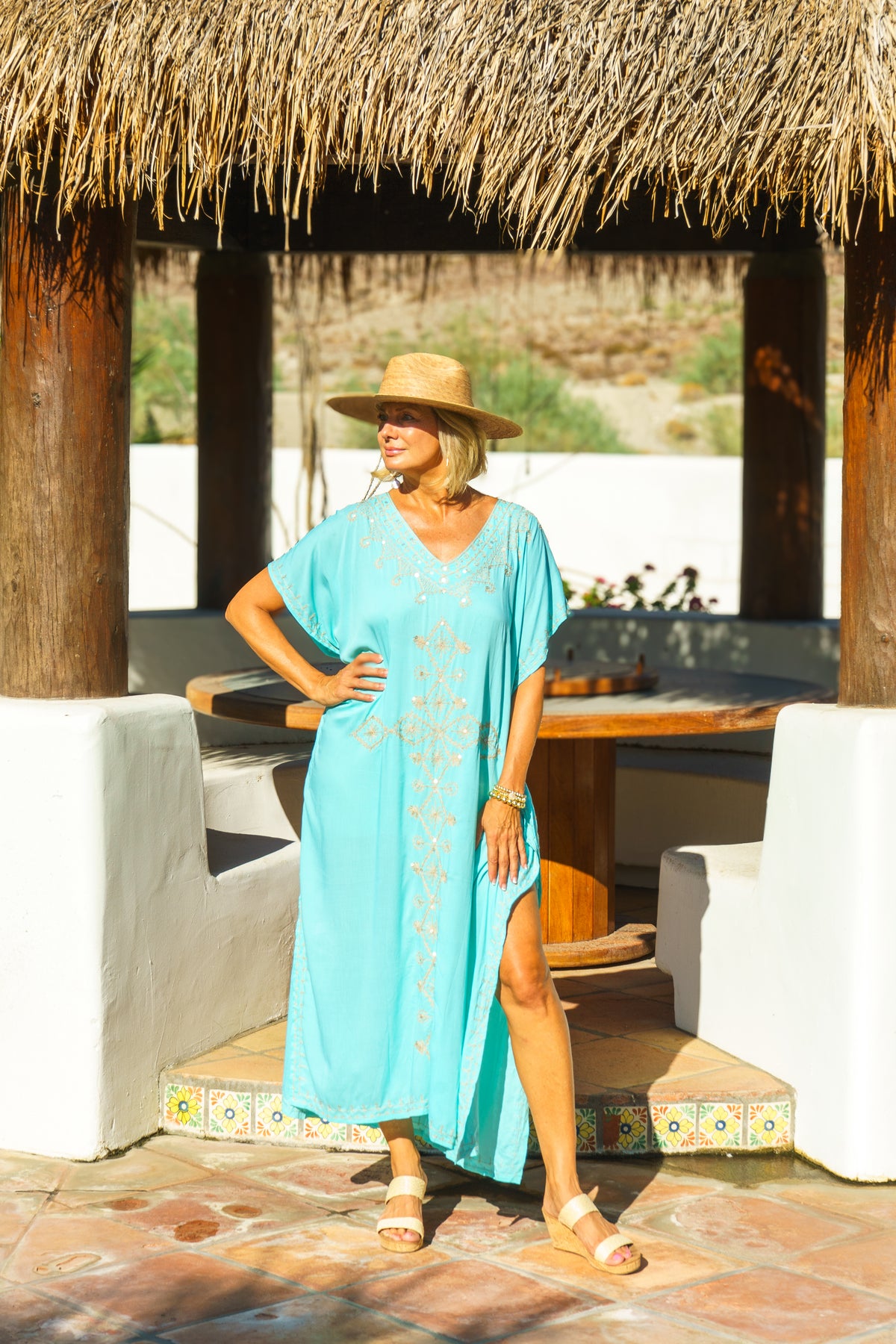 Roseta V Neck Maxi | Shop Bali Queen
