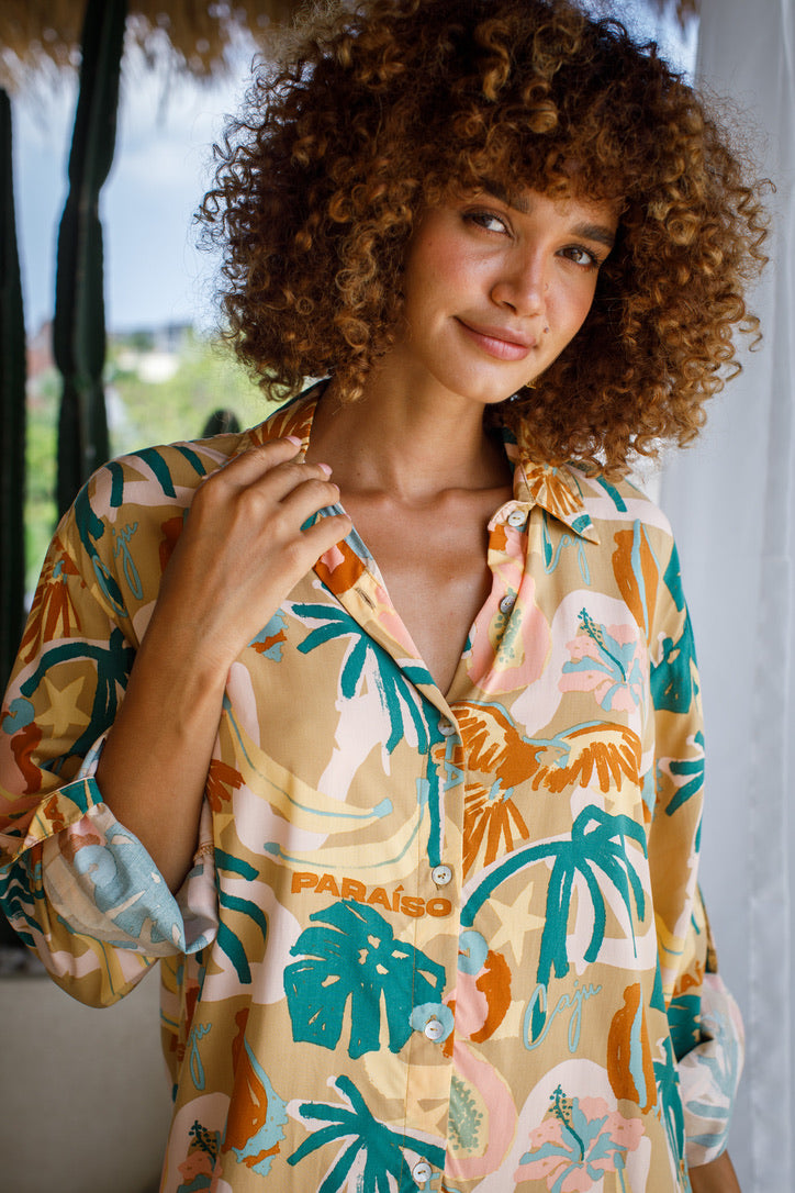 Desert Gypsy Shirt Dress