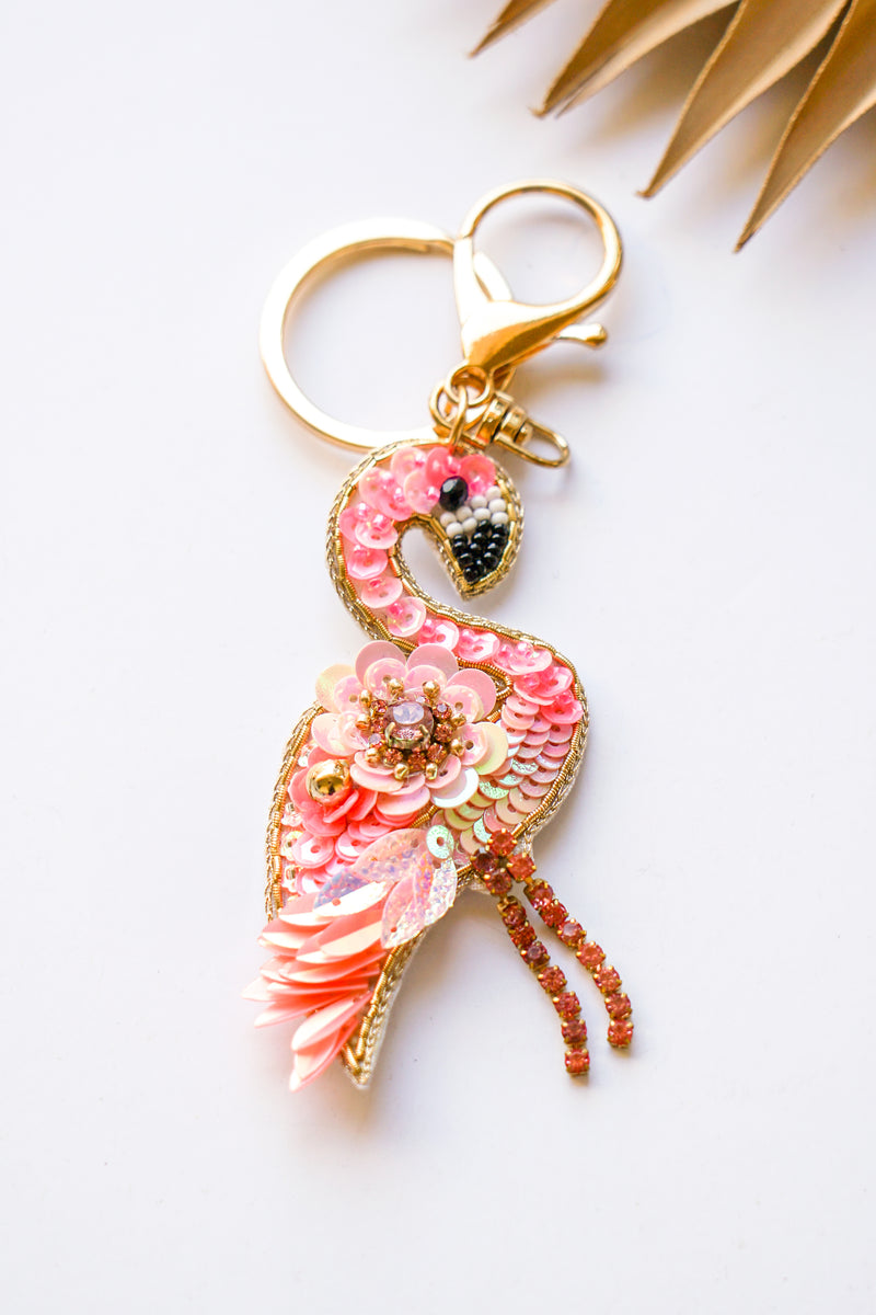 Flamingo Fiesta Keychain | Shop Bali Queen