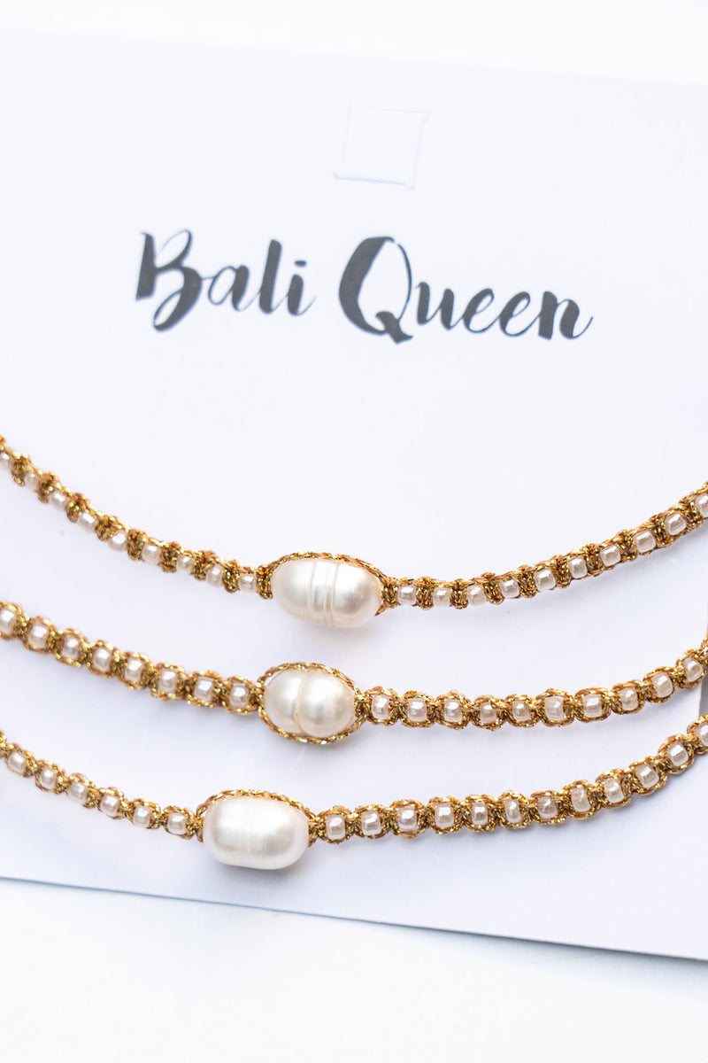 Three For Me Pearl Bracelet Pack | Shop Bali Queen