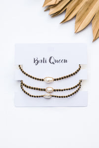 Three For Me Pearl Bracelet Pack | Shop Bali Queen
