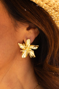 Golden Blossom Earring | Shop Bali Queen