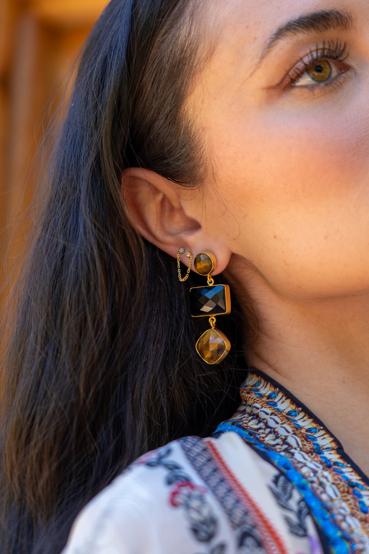 Dasha Onyx Drop Earring | Shop Bali Queen