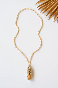 Isla Cowrie Pendant Necklace | Shop Bali Queen