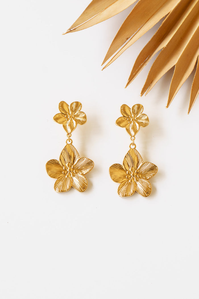 Island Bloom Drop Earring | Shop Bali Queen
