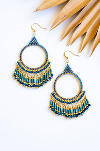 Lg Round Thai Chandelier Earrings | Shop Bali Queen