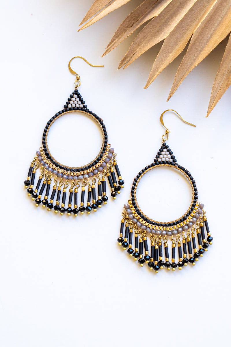 Lg Round Thai Chandelier Earrings | Shop Bali Queen