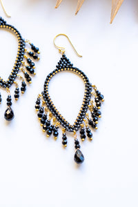 Thai Crystal Teardrop Chandelier Earrings | Shop Bali Queen