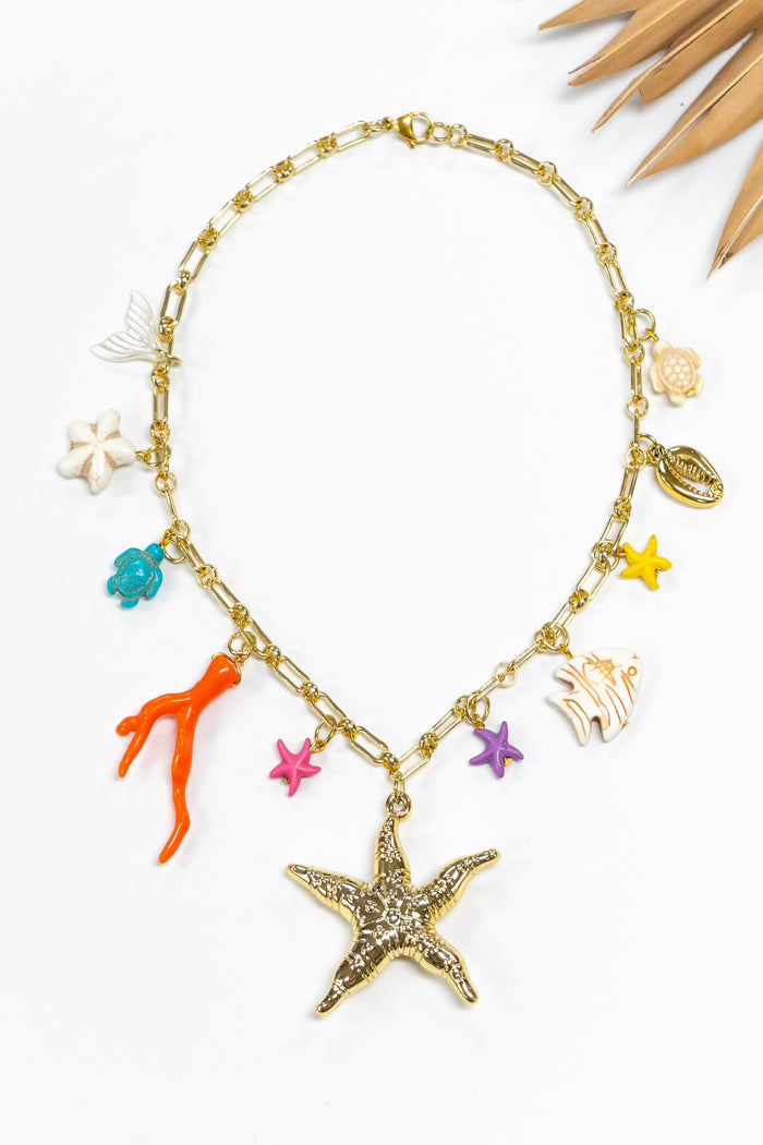 Starfish Splash Necklace | Shop Bali Queen